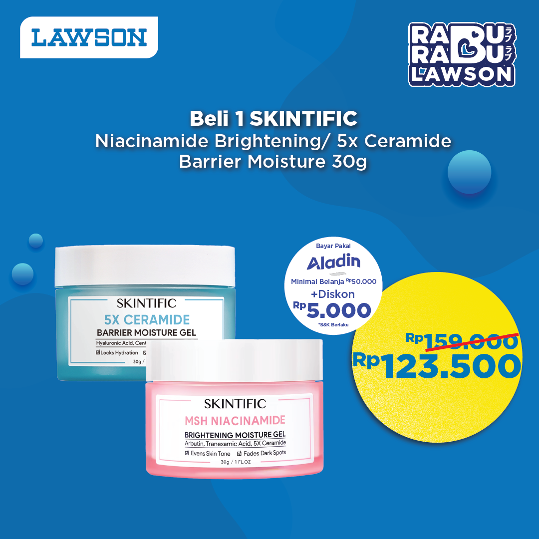 Rabu Rabu Lawson Edisi Skintific Moisturizer!